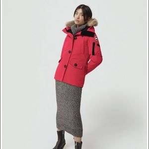 Canada goose Montebello parka - Red